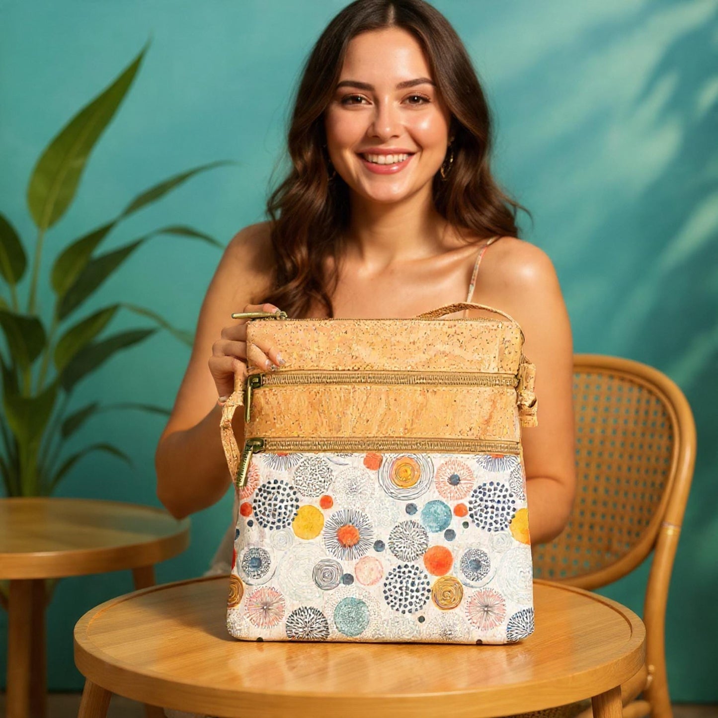 Bolsos de Corcho Natural para Mujer Portugal | Bolsos Cruzados de Diseñador y Tote Bags para Ella, Regalo para Ella, Oferta de Navidad