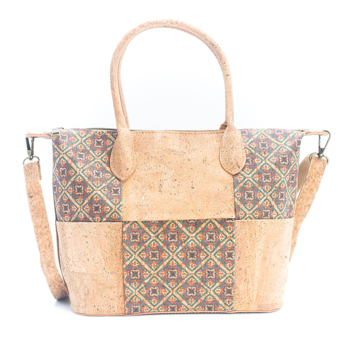 Bolsos de corcho natural para mujer | Bolsos de diseñador y bolsos tote de gran capacidad para ella, regalo para ella, oferta de Navidad.