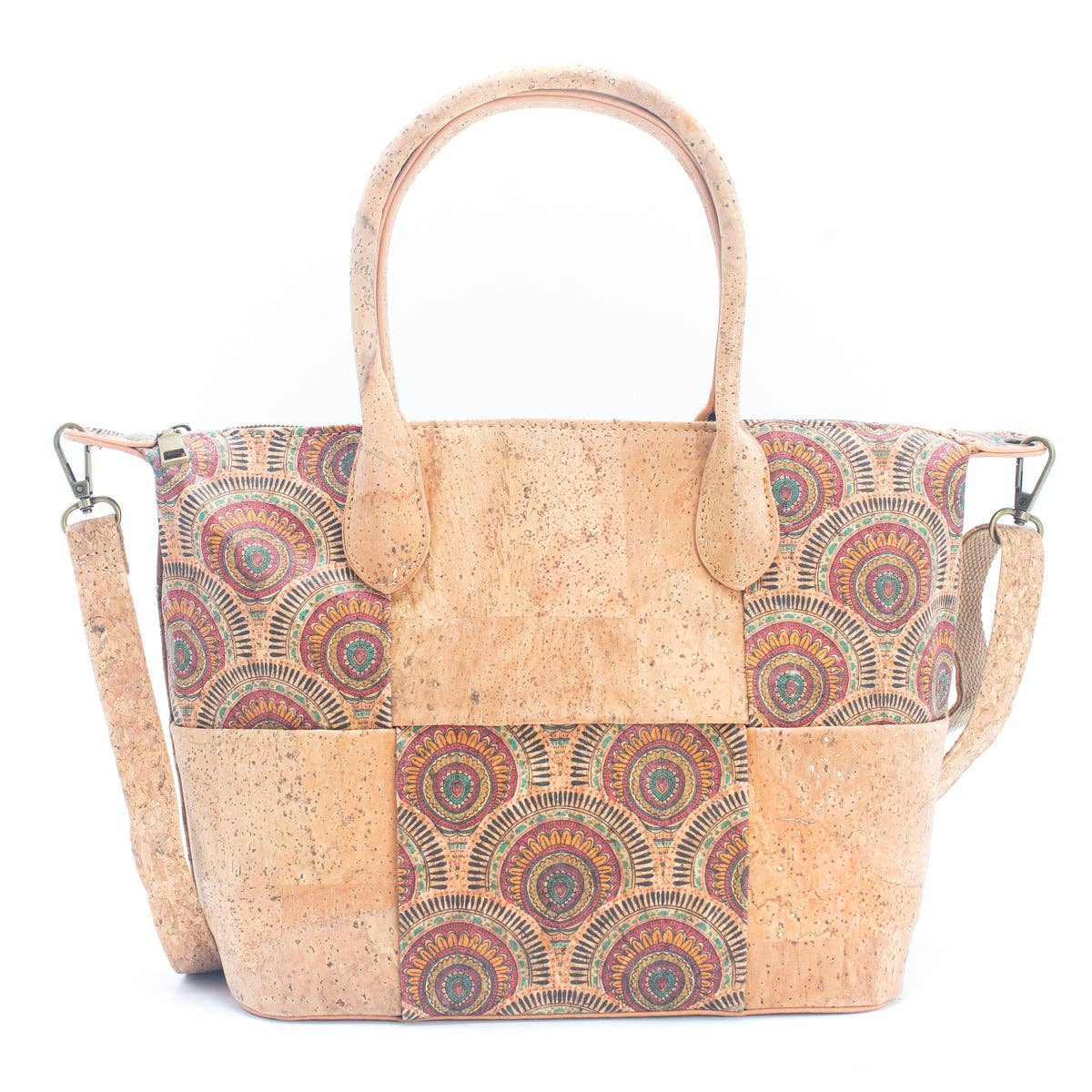Bolsos de corcho natural para mujer | Bolsos de diseñador y bolsos tote de gran capacidad para ella, regalo para ella, oferta de Navidad.