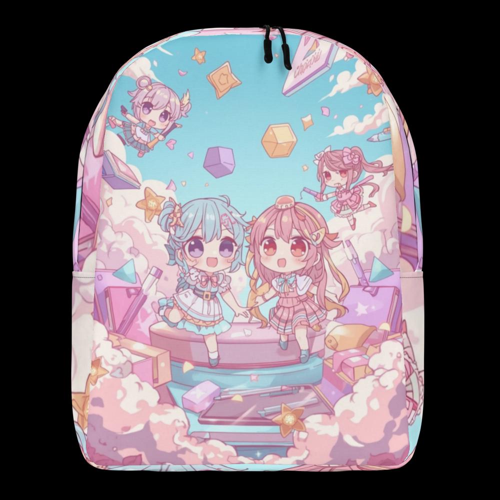 Mochila Japonesa Kawaii | Bolso Estilo Anime, Mochila Unisex Aesthetic de Viaje, Mochila Escolar para Portátil