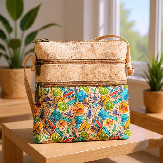 Bolsos de Corcho Natural para Mujer Portugal | Bolsos Cruzados de Diseñador y Tote Bags para Ella, Regalo para Ella, Oferta de Navidad