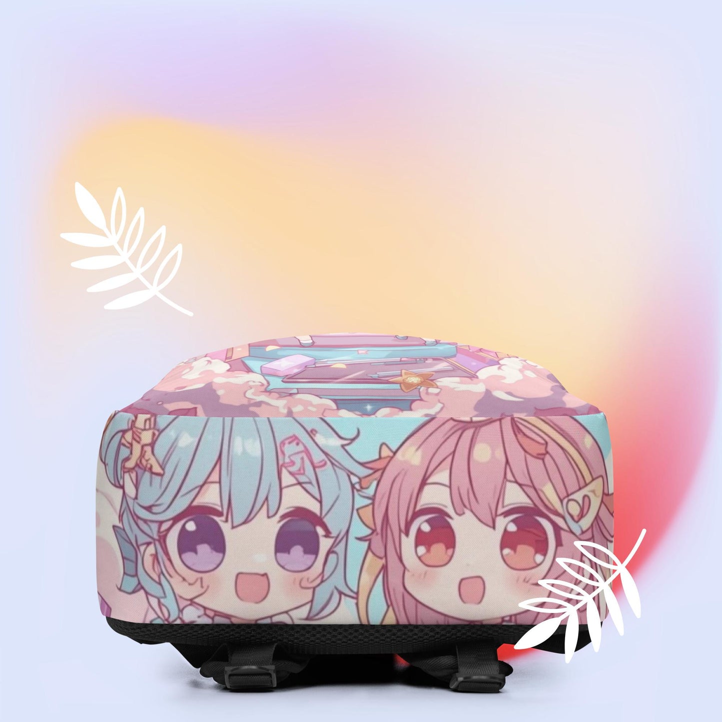 Mochila Japonesa Kawaii | Bolso Estilo Anime, Mochila Unisex Aesthetic de Viaje, Mochila Escolar para Portátil
