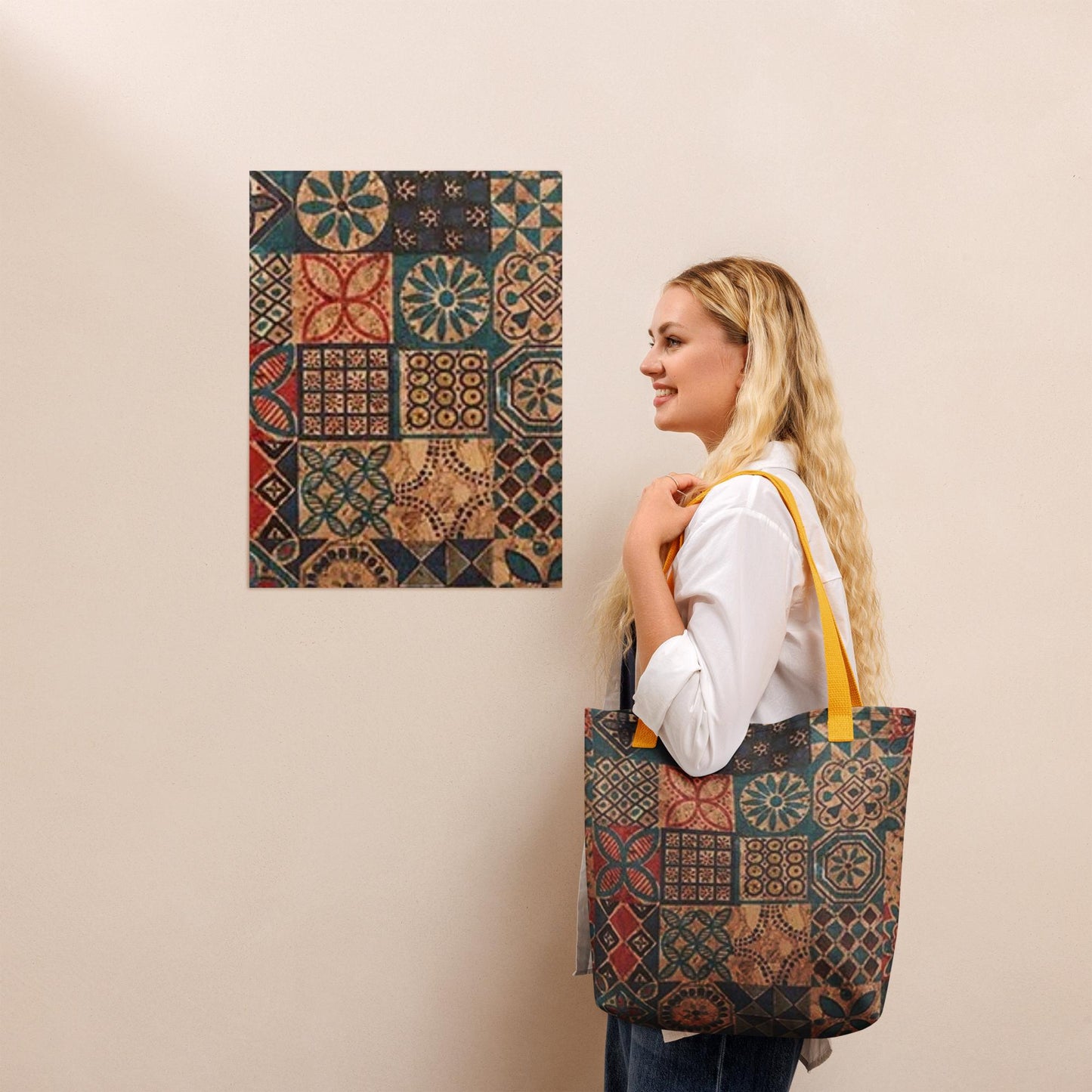Bolsos de Mujer Estilo Corcho Natural Portugal | Bolsos Cruzados de Diseñador & Bolsos Tote de Gran Capacidad para Ella, Regalo para Ella