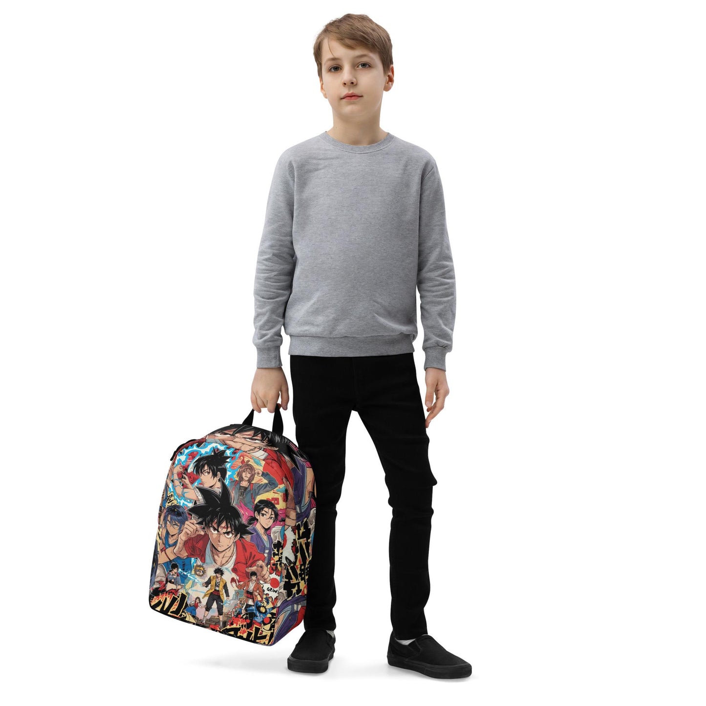 Mochila Estilo Anime Japonés | Mochila Unisex de Estética Manga, Mochila Aestética de Viaje, Mochila Escolar para Portátil