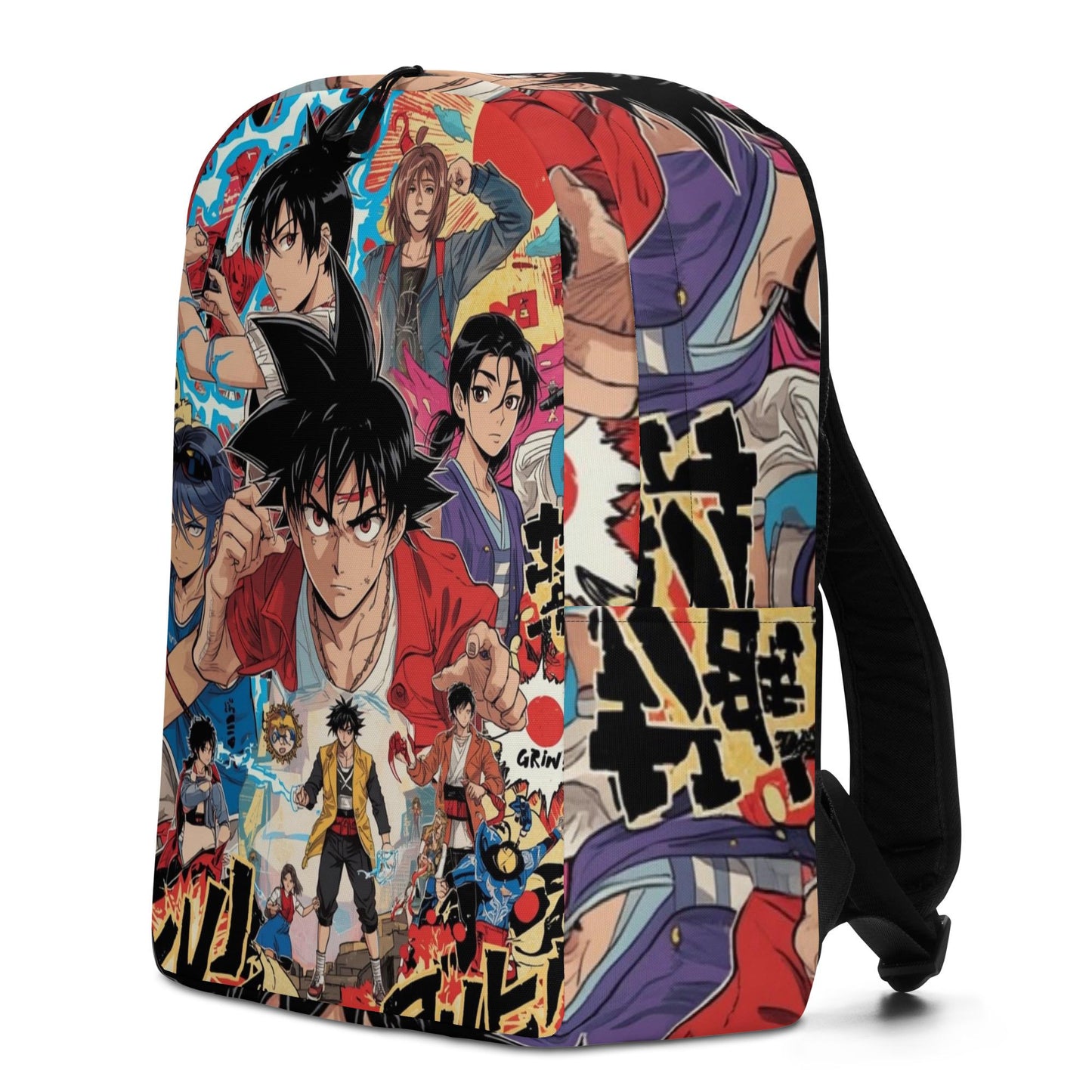 Mochila Estilo Anime Japonés | Mochila Unisex de Estética Manga, Mochila Aestética de Viaje, Mochila Escolar para Portátil