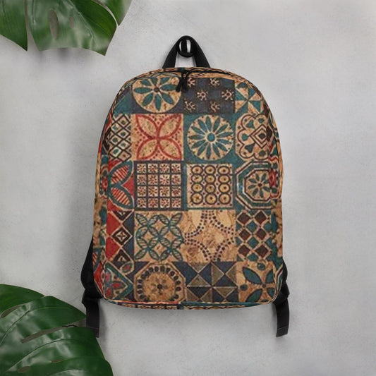 Mochila Estilo Corcho Natural para Mujer Portugal | Mochila de Diseño y Gran Capacidad, Mochila Minimalista Estilo Corcho, Regalo para Ella