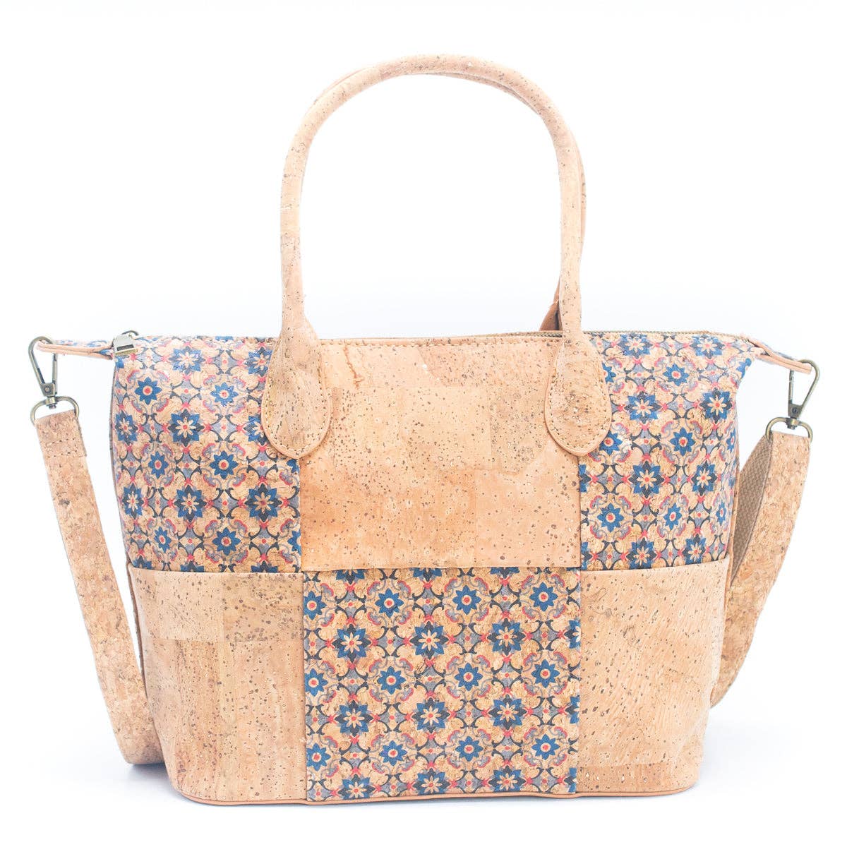 Bolsos de corcho natural para mujer | Bolsos de diseñador y bolsos tote de gran capacidad para ella, regalo para ella, oferta de Navidad.