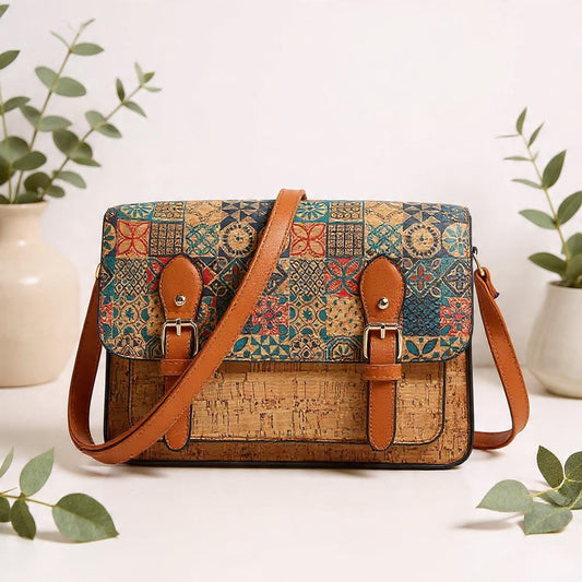 Bolsos de corcho natural para mujer | Bolsos de diseñador y bolsos tote de gran capacidad para ella, regalo para ella, oferta de Navidad.