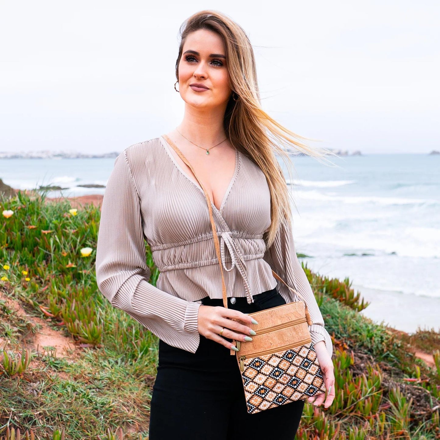 Bolsos de Corcho Natural para Mujer Portugal | Bolsos Cruzados de Diseñador y Tote Bags para Ella, Regalo para Ella, Oferta de Navidad