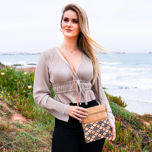 Bolsos de Corcho Natural para Mujer Portugal | Bolsos Cruzados de Diseñador y Tote Bags para Ella, Regalo para Ella, Oferta de Navidad