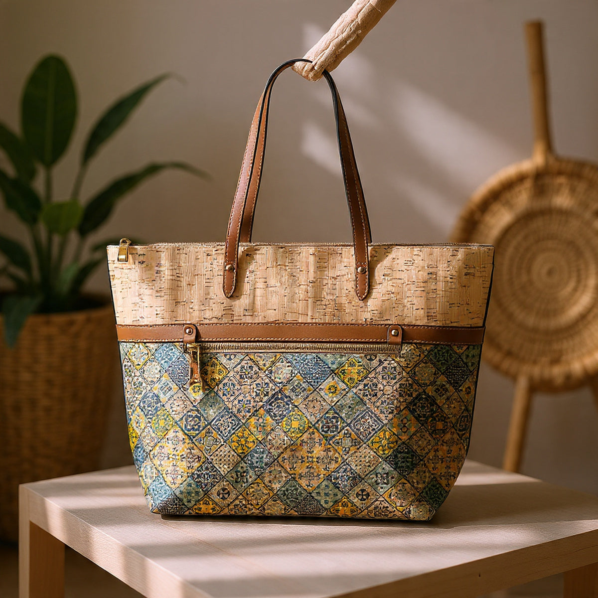 Bolsos de Corcho Natural para Mujer Portugal | Bolsos Cruzados de Diseñador y Tote Bags para Ella, Regalo para Ella, Oferta de Navidad