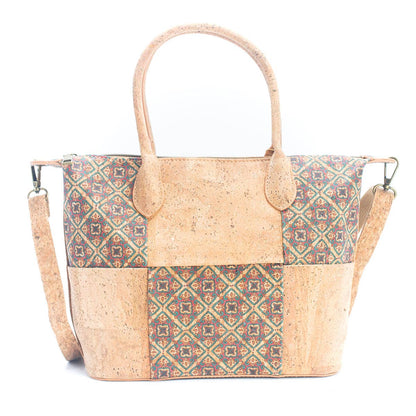 Bolsos de corcho natural para mujer | Bolsos de diseñador y bolsos tote de gran capacidad para ella, regalo para ella, oferta de Navidad.
