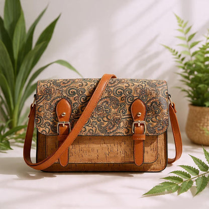 Bolsos de corcho natural para mujer | Bolsos de diseñador y bolsos tote de gran capacidad para ella, regalo para ella, oferta de Navidad.
